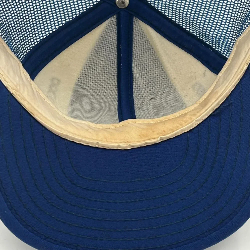Unbranded Men's Blue and White Hat